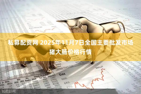 私募配资网 2025年11月7日全国主要批发市场猪大肠价格行情